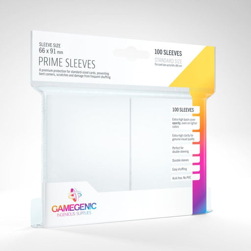 Gamegenic Prime 100ct White Sleeves   