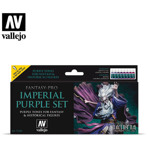 Vallejo Game Colour - Imperial Purple 8 Colour Set   