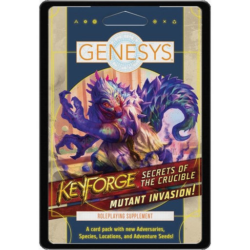 Keyforge Genesys - Secrets of the Crucible Mutant Invasion   