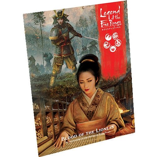 Legend of Five Rings RPG Blood of the Lioness Adventure Book   