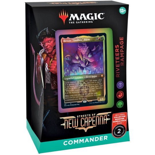 Magic Commander Deck Streets of New Capenna Riveteers Rampage  