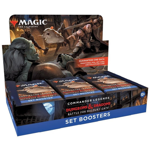 Magic the Gathering Commander Legends Battle for Baldurs Gate Set Booster Box   