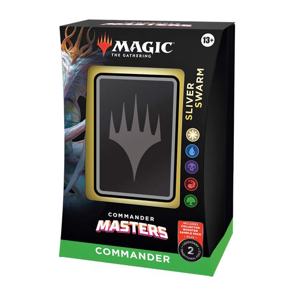 Magic the Gathering Commander Masters Commander Deck Sliver Swarm  