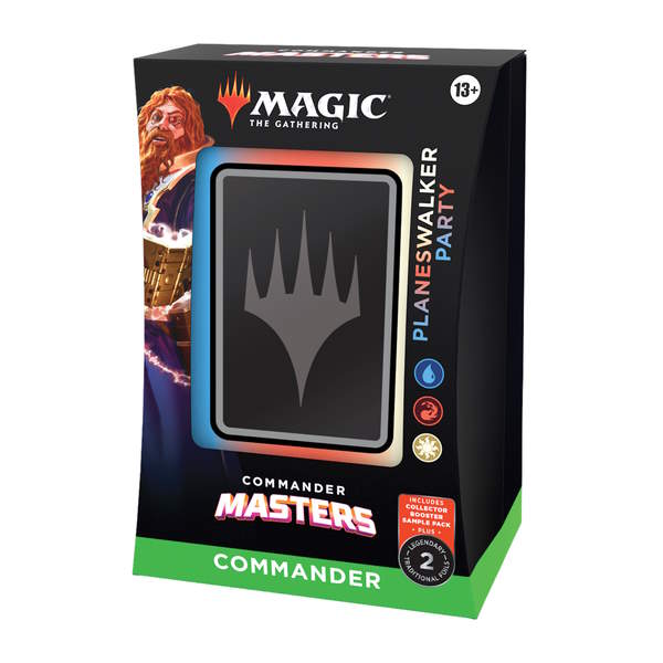 Magic the Gathering Commander Masters Commander Decks Set (4 Decks Per Display)   