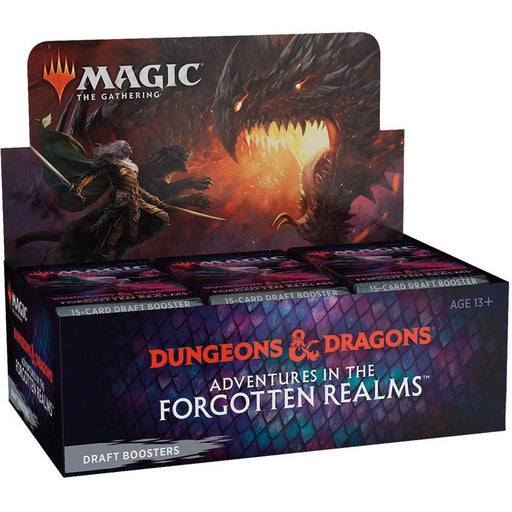 Magic the Gathering D&D Dungeons & Dragons Adventures in the Forgotten Realms Draft Booster Box   