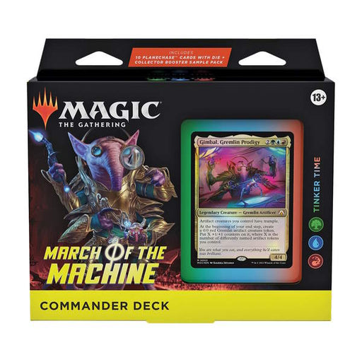 Magic the Gathering March of the Machine Commander Deck Tinker Time  