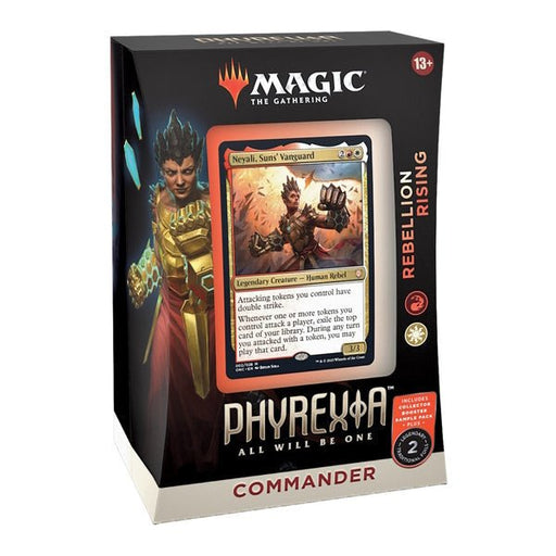 Magic the Gathering Phyrexia All Will Be One Commander Deck Rebellion Rising  
