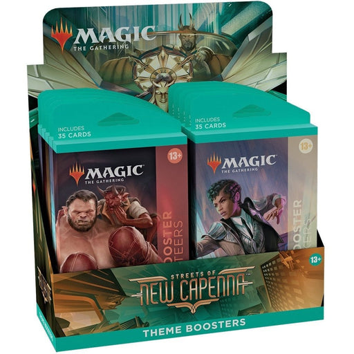 Magic the Gathering Streets of New Capenna Theme Boosters Display   