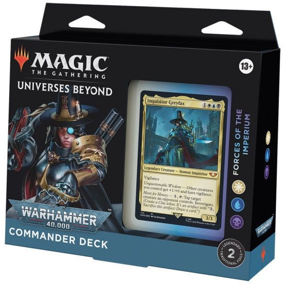 Magic Universes Beyond: Warhammer 40k Commander Deck Forces of the Imperium  