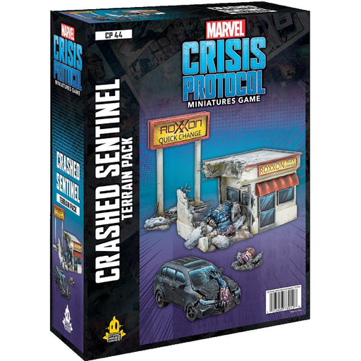 Marvel Crisis Protocol Crashed Sentinel Terrain Pack   