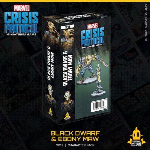 Marvel Crisis Protocol (Expansion) - 19: Black Dwarf & Ebony Maw   