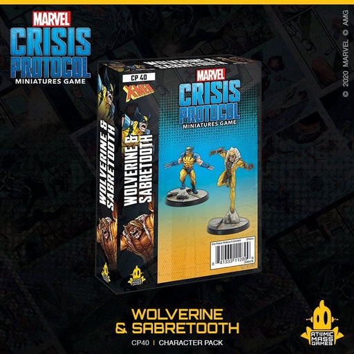 Marvel Crisis Protocol (Expansion) - 40: Wolverine & Sabretooth   