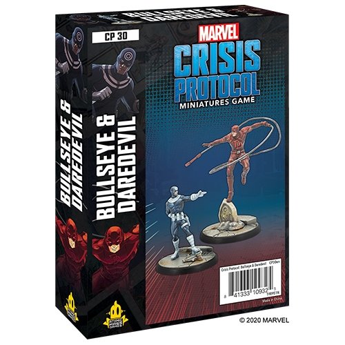 Marvel Crisis Protocol Miniatures Game Bullseye and Daredevil   