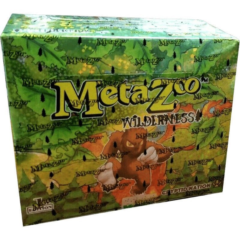 MetaZoo Cryptid Nation Wilderness 1st Edition Booster Box   