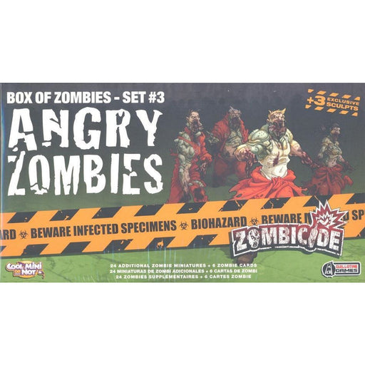 Zombicide Box of Zombies 3 Angry Zombies   