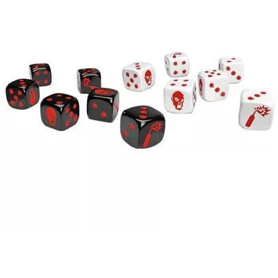 Zombicide 2nd Edition Black and White Dice Pack   