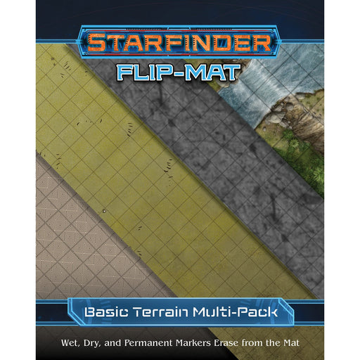 Starfinder RPG: Flip Mat: Basic Terrain Multi-Pack   