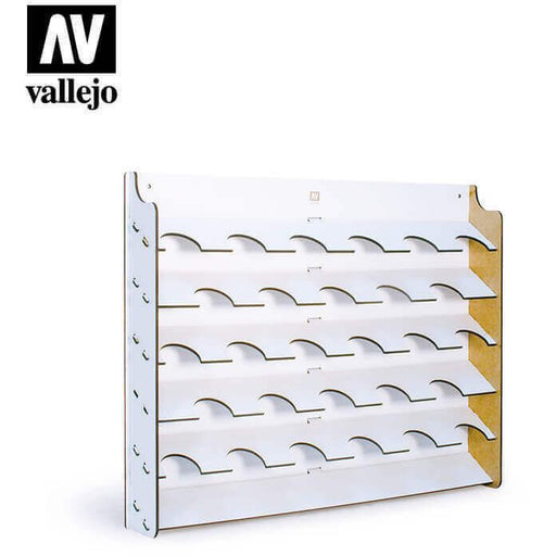 Vallejo Accessories - Wooden Wall Mounted Paint Display   
