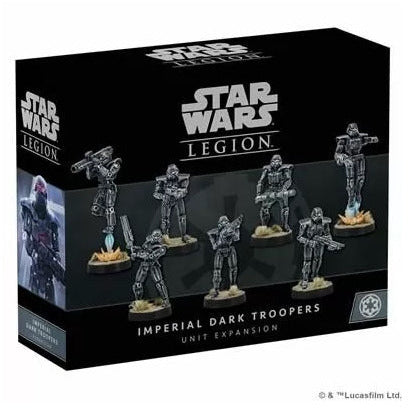 Star Wars Legion Imperial Dark Troopers Unit   