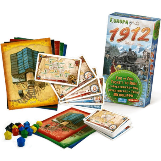 Ticket to Ride Europa 1912 Expansion   