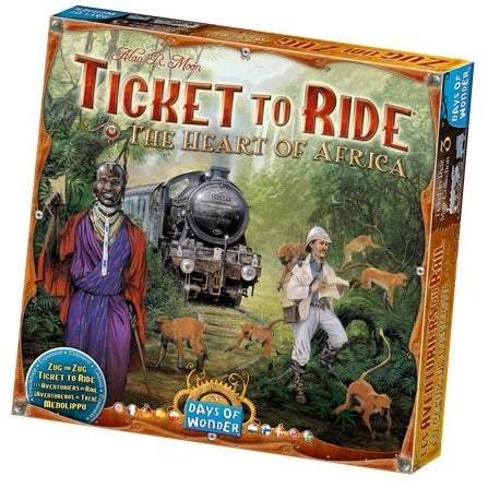Ticket To Ride (Map Expansion) - 3 - The Heart Of Africa   