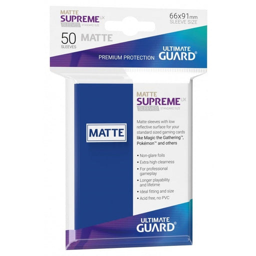 Ultimate Guard Supreme UX Standard-size Matte Sleeve Range   