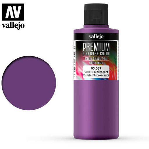Vallejo Premium Colour - Fluorescent Voilet 200ml   