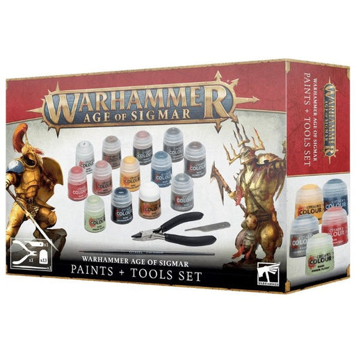 Warhammer Age of Sigmar: Paint + Tools Set (80-17)   