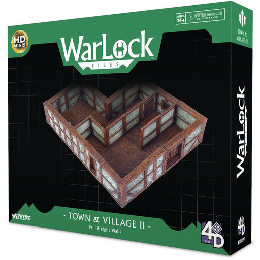 WarLock Tiles Town & Village II Full Height Plaster Walls   