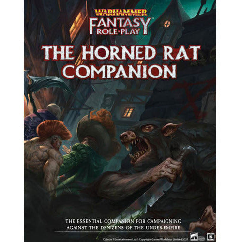 Warhammer Fantasy Roleplay Horned Rat Companion Enemy Within Volume 4   